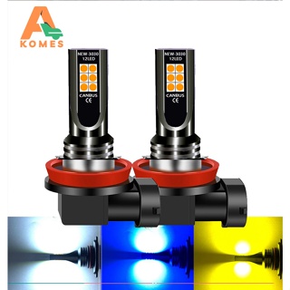 [2PCS Luz De Nevoeiro led Para Carro H1/H3/H4/H7/H8 H9 H11/9005 HB3/9006 HB4 2000LM H11