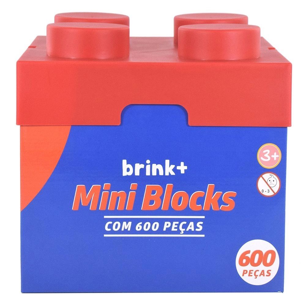 Mini Blocks 600 Peças - brink+ | Shopee Brasil