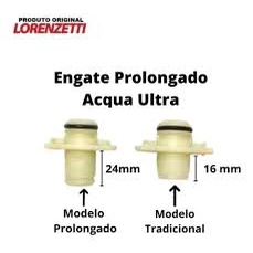 A19E Engate Rapido Chuveiros Linha Acqua Prolongado 24 MM Lorenzetti