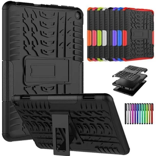 Para Amazon All-New Fire HD 8 2022/Plus 2022 12a Geração Híbrido De Silicone Anti-Impacto Suporte De Capa