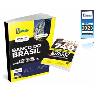 Apostila Concurso Banco do Brasil 2023 - Escriturário - Agente Comercial