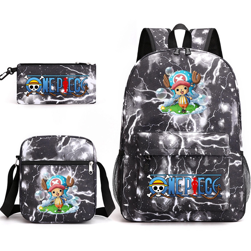 Mochila One Piece anime manga adolescentes escolar do estudante Viagem em  Promoção na Shopee Brasil 2023