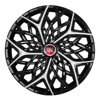 Jogo 4 Calotas Esportiva Moove Aro 14 Fiat Grand Siena Idea Linea