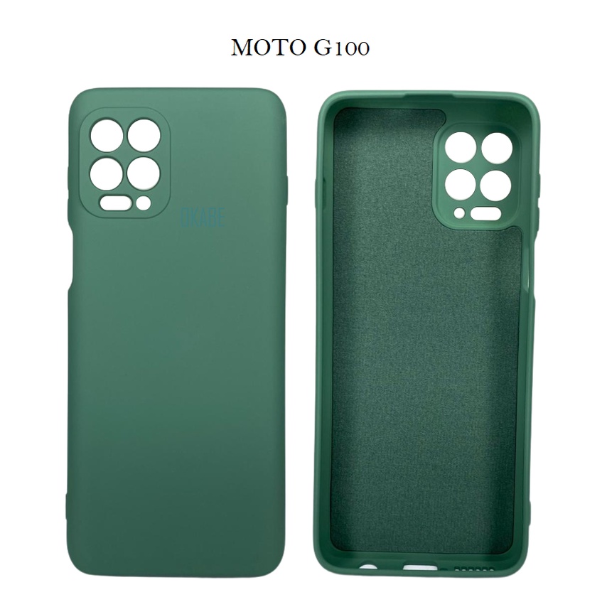 Case Capinha Silicone Aveludada Compatível - MOTO G100