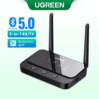 UGREEN 3 in 1 Bluetooth 5.0 aptX™ HD RX/TX 100M Transmitter Audio Adapter