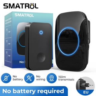 SMATRUL Porta Sem Fio Auto-Alimentada À Prova D