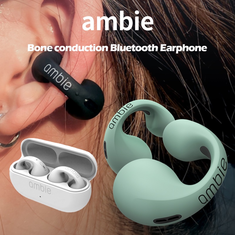 Sony Para Ambie Sound Earcuffs Condu O De Osso Tipo Brinco De Ouvido