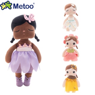 Brinquedos De Pelúcia Original Metoo Angela Flower Fada Para Meninas Presentes De Aniversário Boneca Príncipes Fofos Com Vestido Recheado Presente De Natal