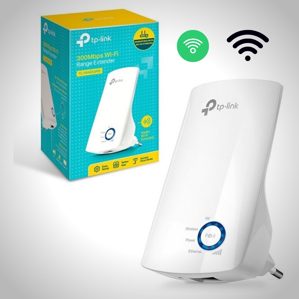WA850RE 300MBPS WIRELESS REPEATER ACCESS POINT WALL PLUG TP-LINK TL-WA850RE
