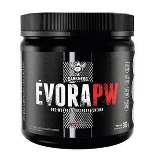 Pre Treino Evora PW 300g Pre Workout 150g com Beta Alanina - Darkness