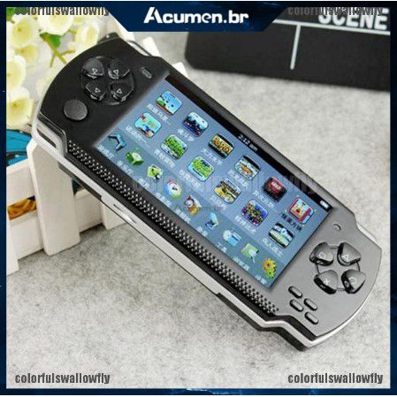 Video Game Portátil Player P3000 Digital Mini Game Azul em Promoção na  Americanas
