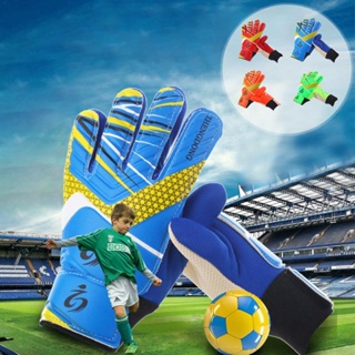 Luvas De Futebol Infantil Goleiro , Luva De Com Dedos Cheios Antiderrapantes Para Acolchoado/Criança/Equipamentos