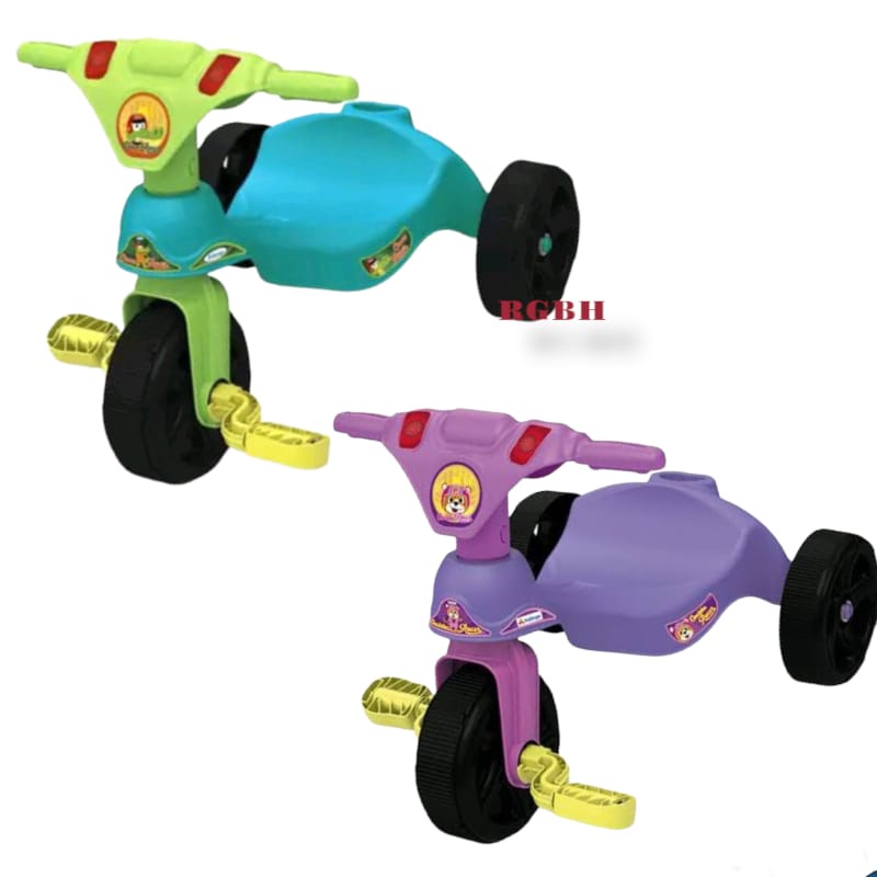 Triciclo infantil desenho unicornio motoca motinho xalingo