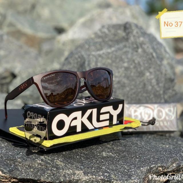 OAKLEY Frogskin Moda Polarizada E Versátil Óculos De Sol Para Dirigir