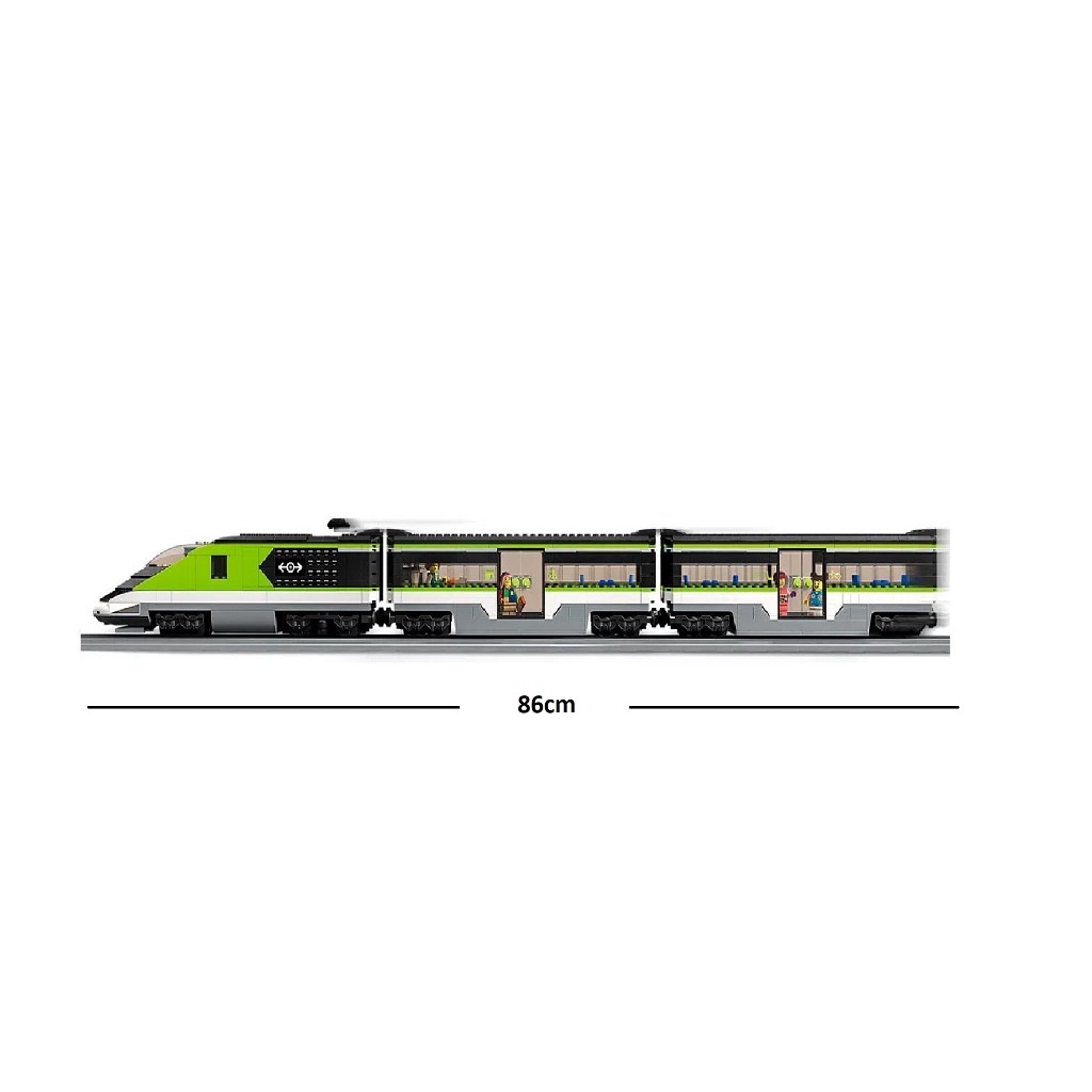 City Trem De Passageiros Expresso 764 Peças 60337 - Lego | Shopee