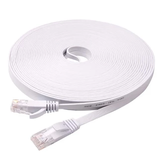 Cabo CAT6 3m 5m 8m 10m 15m 20m 30m CAT6 Ethernet Plano RJ45 Patch LAN CAT 6 De Rede Para Computador Roteador Laptop