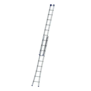 Escada De Alumínio Extensiva 2 X 9 Degraus 2,81 X 4,50 M Mor