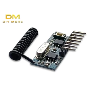 DIYMORE Módulo Receptor De Interruptor De Controle Remoto Decodificação De Banda Sem Fio 433M