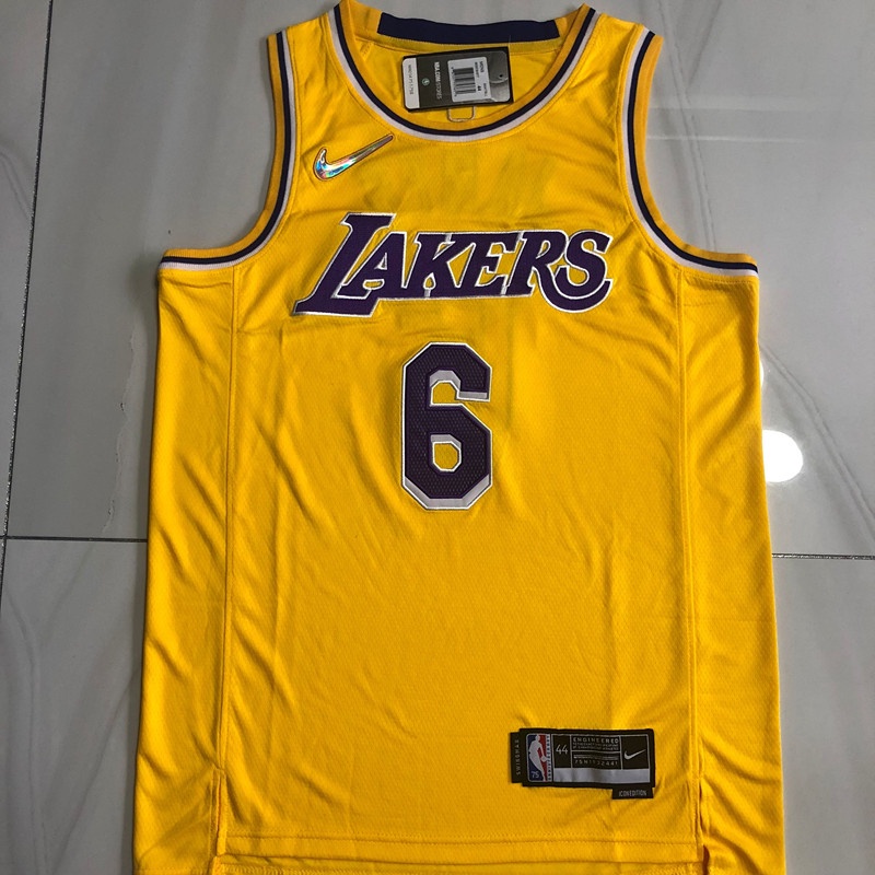 2023 Masculina Camisa Los Angeles Lakers LeBron James 2022 Diamante Swingman Denso Bordado Camiseta De Basquete Jersey