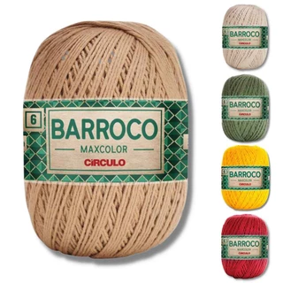 Barbante Fio Barroco Maxcolor nº 6 - 200g