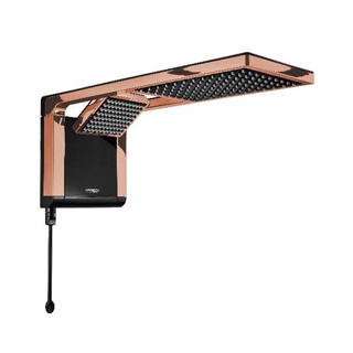 Chuveiro Acqua Duo 6800W 220V Black Rosé Gold Lorenzetti