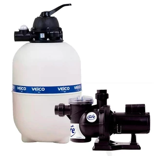 Filtro para Piscina até 42.000 Litros com Bomba 1/2 CV GRE by FLUIDRA em Oferta na Shopee