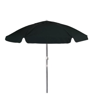 Guarda-Sol de Praia Piscina Pesca Quiosque Jardim em Bagum com Haste de Aluminio 2,00m Preto 10607 Belfix
