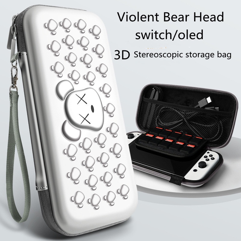 Para Nintendo Switch/OLED Console Bolsa De Armazenamento Tema De