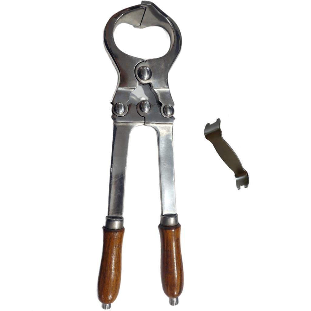 Alicate Burdizzo Castrador Com Chave 36cm Shopee Brasil 