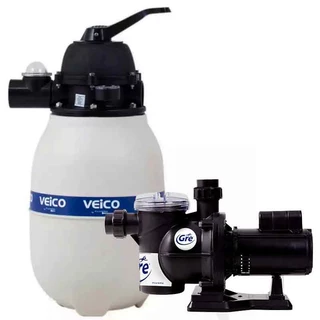 Filtro para Piscina até 30.000 Litros com Bomba 1/3 CV GRE by FLUIDRA em Oferta na Shopee