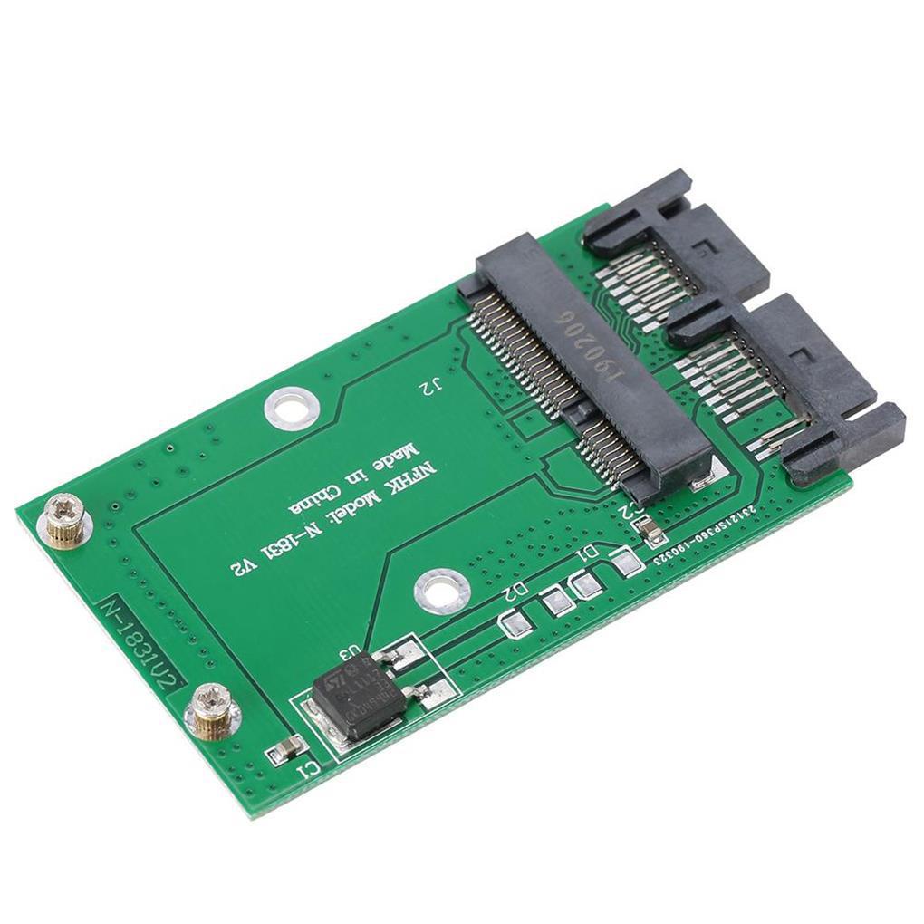 Mini Cartão MSATA Para Adaptador De Interface De Placa De Disco SATA ...