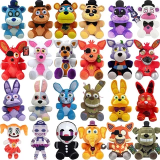 Brinquedo de Pelúcia 25cm FNAF Plush Toys Doll Game Five Nights at Freddy's Chica Bonnie Foxy Stuffed Toys Kids Birthday Christmas Gifts