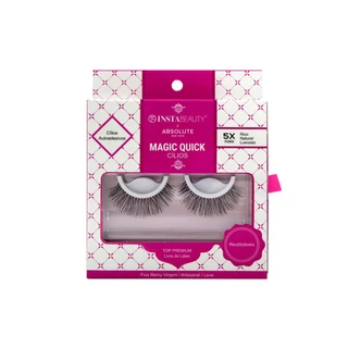 Absolute New York Magiquick 603 Cílios Postiços Longo Natural Preto 1 Par em Oferta na Shopee