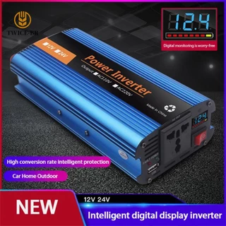 Inversor de onda senoidal de alta potência de 4000 W para casa carro solar inversor de onda senoidal 12 V/24 V-220 V