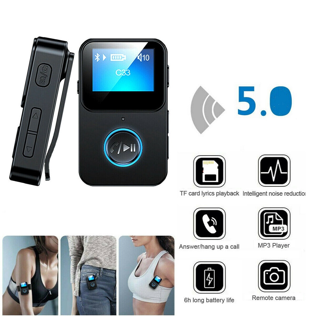 O Mais Novo Mini MP3 Player Clip Para Estudantes Leitores De Música - Foto 7