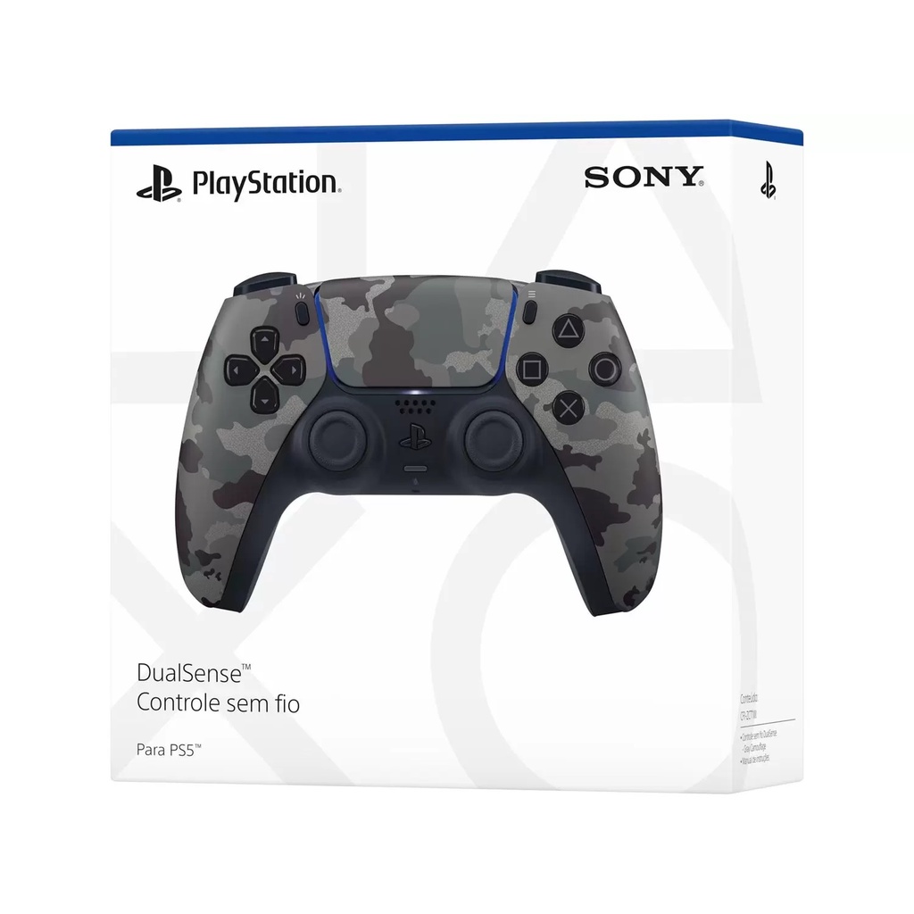 Controle Sem Fio Playstation Dualsense Cfi-zct1w Camouflage | Shopee Brasil