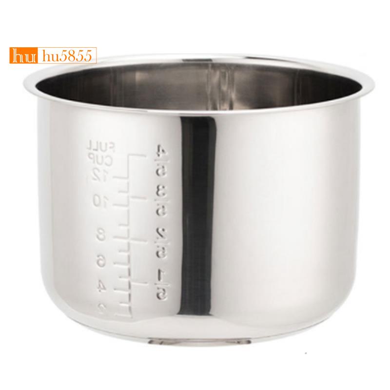 Panela De Pressão 6L Forro Interna De Arroz Aço Inoxidável Minuto