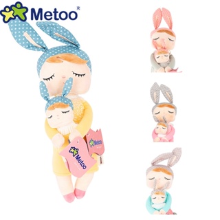 Brinquedos De Pelúcia Original Metoo 2 Peças Angela Doll Toys Para Meninas Bebê Fofo Coelho Anjoa Bonito Presente De Natal