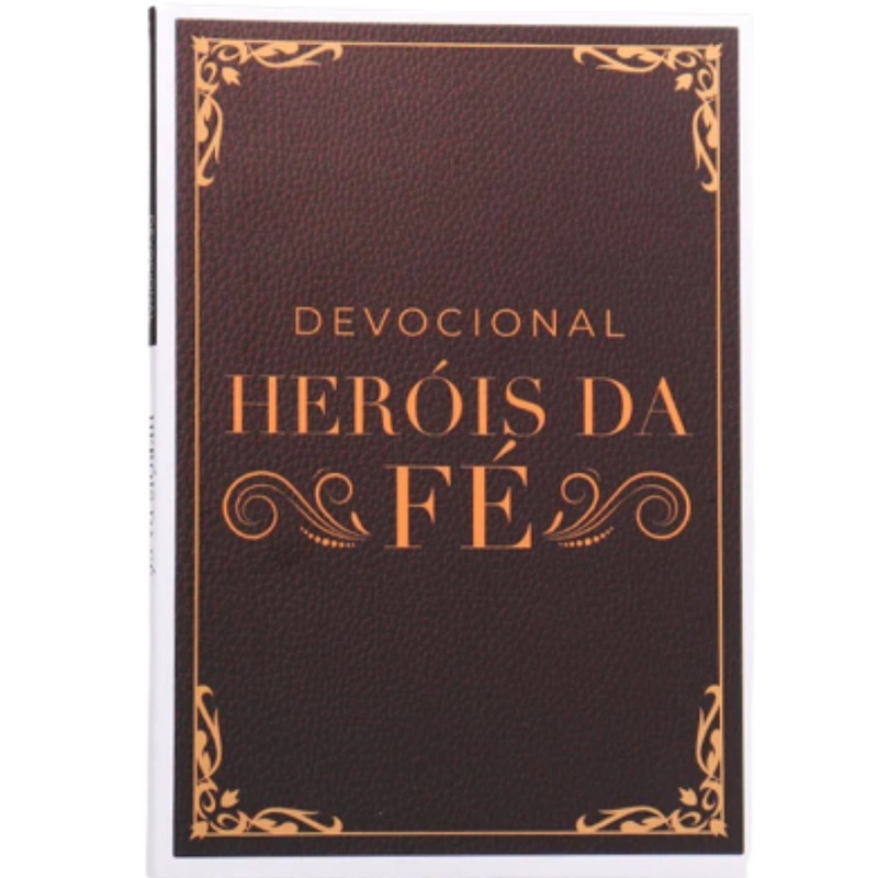 Livro Devocional Heróis da Fé Cristão Evangélico Gospel Igreja Família ...
