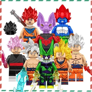 【 Toy World 】 Children O Bloco De Construção Montado Seven Dragon Ball Série Shalu Wukong minifigures Modelo Brinquedos