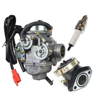Keihin Carburador Gy6 Para Scooter Admissão Future 125 / Laser 150 / Garini 125/Compativel Yamaha Neo 115 2007 Em Diante Original Atv 125cc 150cc - An - Scooter Acessórios De Moto Completo Original Novo