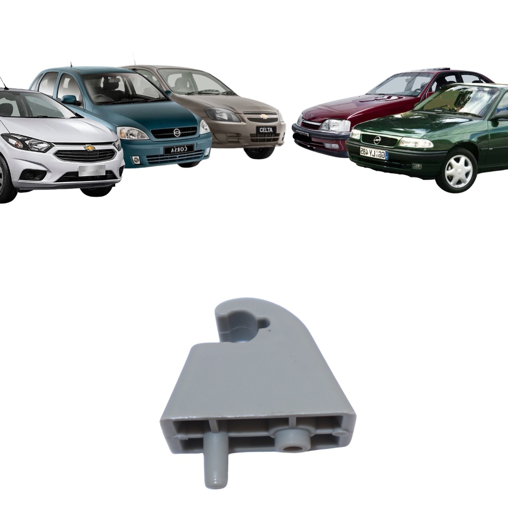 Kit Suporte Quebra Sol Corsa Celta Prisma - 2 Peças Original