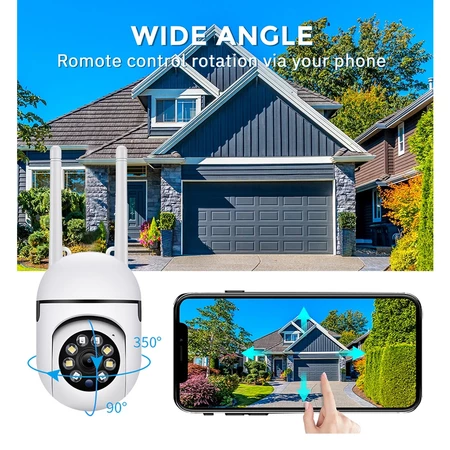 2 4g 1080p Banda Dupla Sem Fio wifi Cor ptz ip Câmera 360 Degraus Visão Noturna Externa Segurança Cúpula
