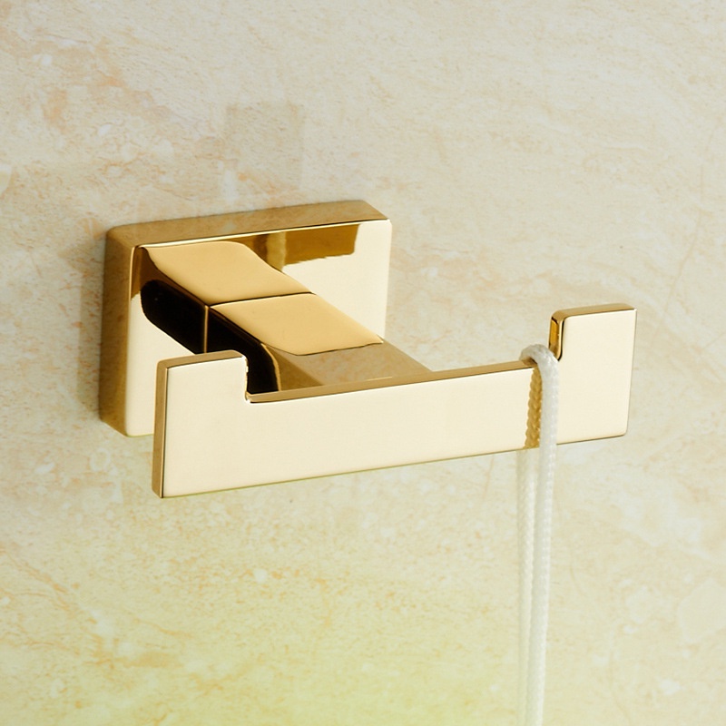 Toalheiro Dourado Suporte 304 Conjunto De Ferragens De Aço Inoxidável Gancho Acessórios De Banheiro
