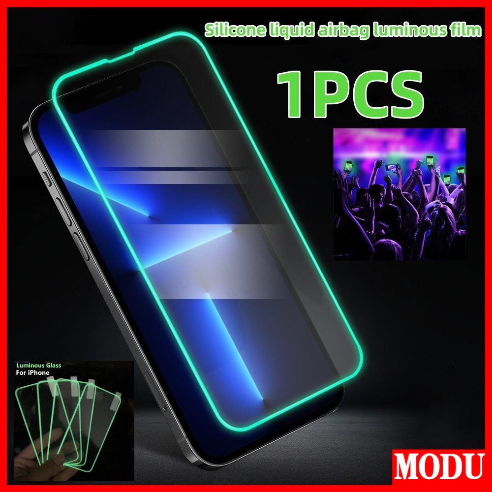 Vidro Temperado Luminoso Redmi Nota 12 12S A1 11 11S 11S 11T 10 10S 9A 9 9C 9T 9i 9S 10X 10 10C 8A 8T 8 7 7S Pro Plus Tela Fluorescente POCO X5 De