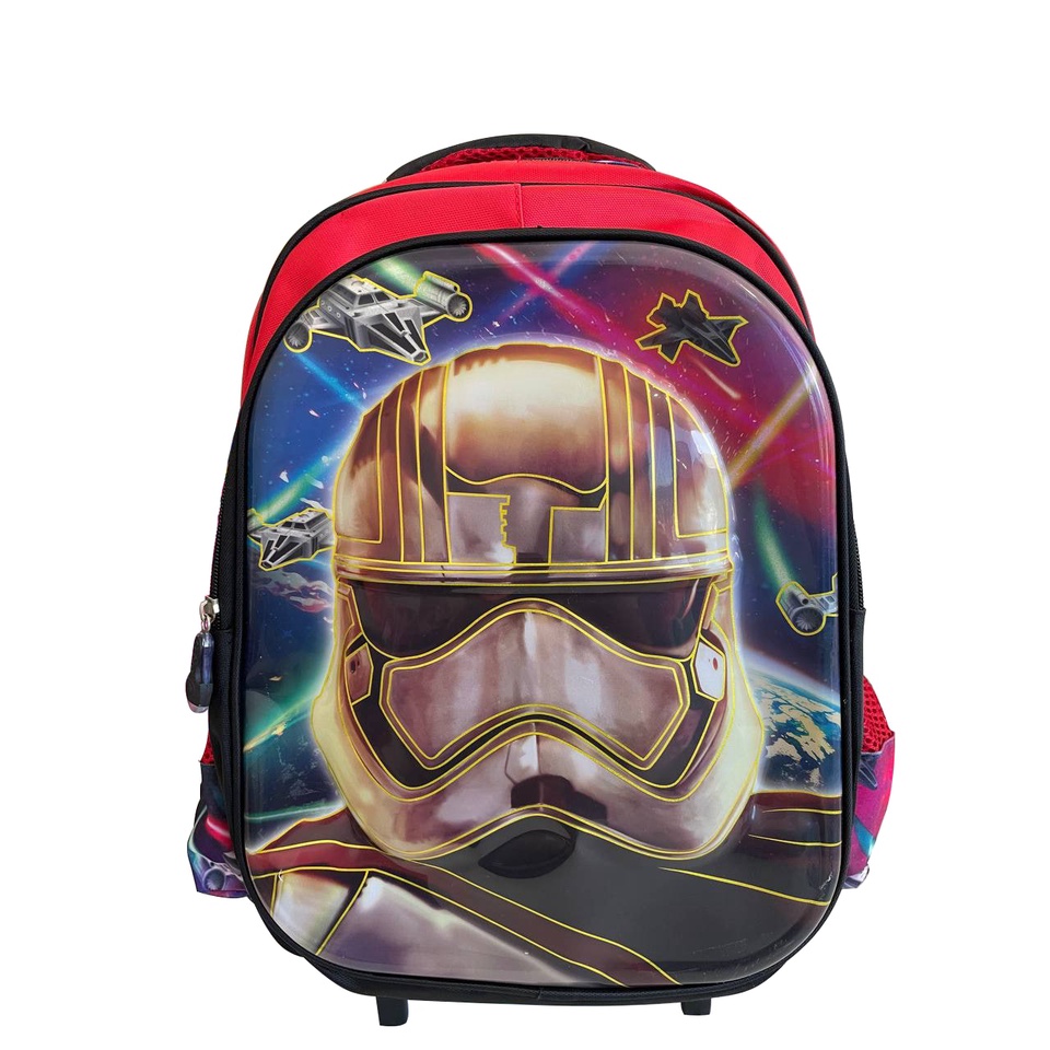 Mochila de Carrinho Star Wars 3D Infantil Escolar Masculina Grande ...