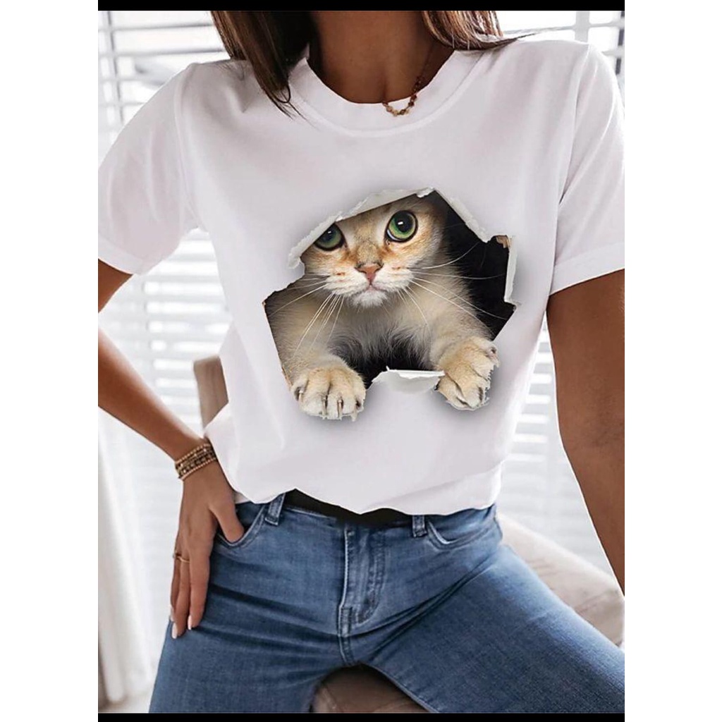 Blusa gatos hotsell