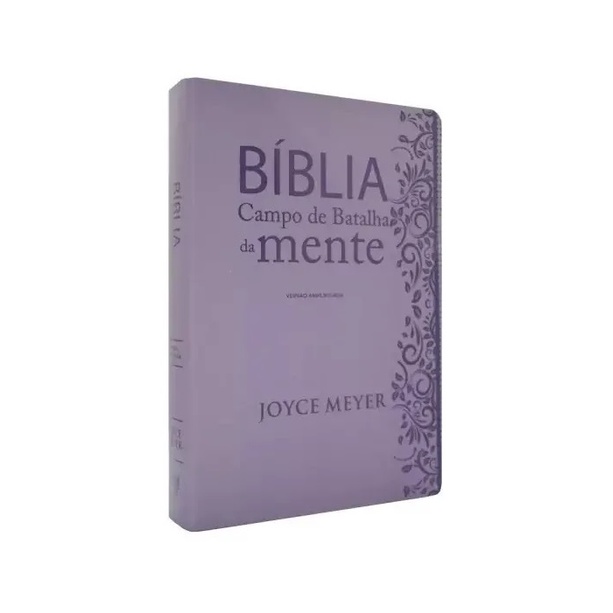 Bíblia De Estudo Campo de Batalha da Mente Joyce Meyer Lilás