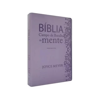 Bíblia De Estudo Campo de Batalha da Mente Joyce Meyer Lilás