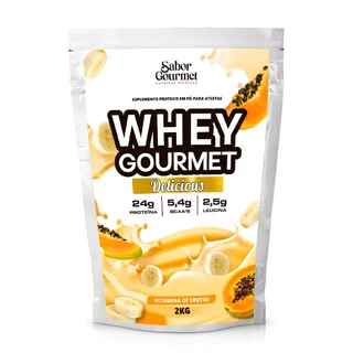 Whey Gourmet Delicious 2 Kilos Vitamina de Frutas